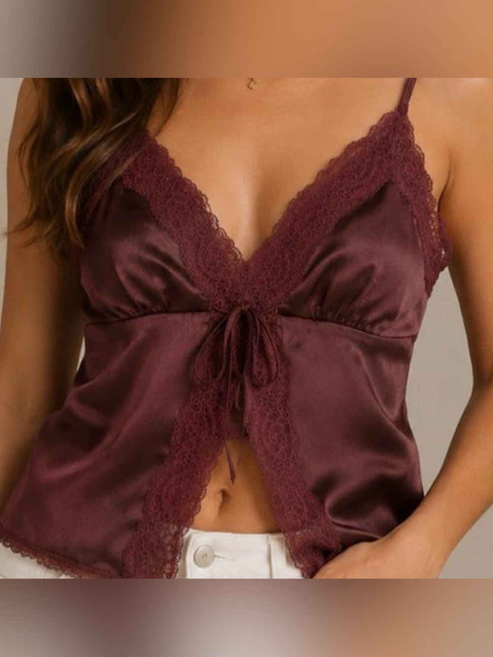Abercrombie & Fitch lace cami top size XS